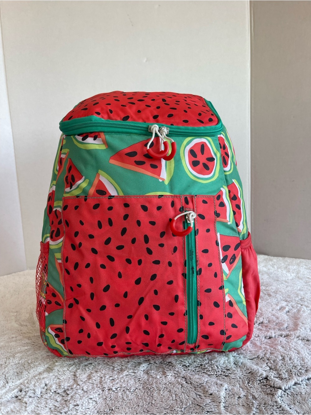 7.5qt Backpack Cooler Watermelon - Sun Squad - Picture 2 of 12